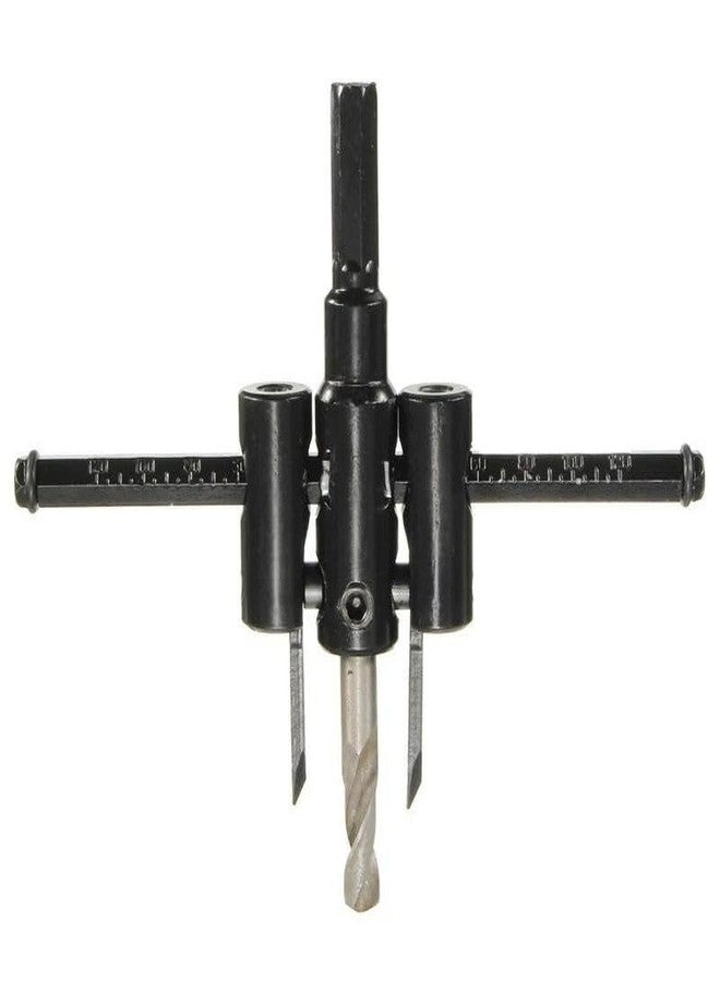 Garth Adjustable Hole Saw Circle Cutter Drill Bit Tool for for Wood Board, Plastic Board, Plywood, Gypsum Board Saw Round Cutting - Image 3